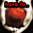 A pixelated image shows three hands holding red apples with overlaid red text reading "have to..." and "love" on top, "TWILIGHT!!" in the middle, and a gray rectangle on the right.