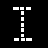 A static contact sheet of six animated frames showing a pixelated black-and-white icon with repeated text and heart symbols.