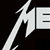 A static contact sheet of a Metallica logo animation frame sequence showing partial text and stylized 'M' symbols on black background.