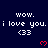 Dark blue background with repeated white text and red heart symbols arranged in a pattern