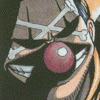 A six- of anime-style character faces with pixelated text overlays, showing expressions of pain and frustration