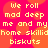 Pixelated text repeats across a bright pink background with orange circular overlays, forming a dense wordwall of yellowish-orange characters.