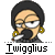 Pixelated character with black hair and gold hoop earrings, mouth open in a shout, displaying two distinct eye expressions side-by-side.