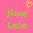 A static image with a bright pink background featuring a yellow pixelated heart above green pixelated text reading 'Happy Easter' in two identical