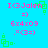 Pixelated text and green square patterns on a cyan background with repeated elements.