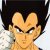 Pixelated close-up of a character with spiky black hair, light brown skin, and intense eyes against a white background.