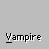 Pixelated vampire icon with white eyes and dark cape, displayed in three of four identical static images on gray background