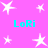 A static image with a bright pink background featuring white star shapes and cyan text reading "LoRi" in four locations.
