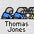 Pixel art animation of a character in blue and gray clothing performing actions like HUT, HIKE!, and TOUCHDOWN with text labels below each frame.