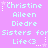 Pixelated text on a purple background with repeated names and phrases, featuring light blue text and white star accents.