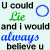 Animated contact sheet showing two frames of a buddy icon with text and circular icons, displaying color variations in the circle and 'Lie' text.