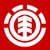 Six distinct logos arranged in a : Element, Fallen, Zoo York, DC Shoes, Blind, and Nike SB