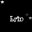 Black background with white and gray stars scattered throughout; four identical white 'Ejto' text elements arranged in a pattern with animated star movements