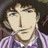 Pixelated static image of a character with light skin, dark hair, and a purple checkered shirt against a dark background.