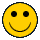 Four yellow circular faces with black outlines arranged in a on gray background; two have solid black eyes, two have horizontal line eyes