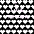 Pixelated heart pattern background with text "I LOVE TAMARA" in light pink, transitioning from white hearts to dark gray hearts