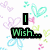 Pixelated text phrases on a white background with pastel floral patterns, featuring green and black lettering.
