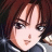 Pixelated anime-style character face with brown hair and blue eyes on left, black background with white text "Anime IM" above smaller "COM" on right in a 2x1 contact sheet layout.