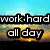 six static buddy icons with text overlays on varied backgrounds including sky, moon, and soccer ball