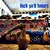 A pixelated animated scene shows a character in a brown outfit holding a guitar, with a stadium background and blue text at the top.