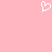 A static pixel art icon of a white heart shape on a solid pink background.