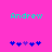 Pixelated cyan text 'Andrew' on bright pink background with blue and purple puzzle-piece shapes below.
