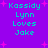 Purple background with cyan text reading "Kassidy Lynn Loves Jake" repeated in four identical quadrants, surrounded by pink star shapes.