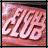 A 2x2 contact sheet of four distinct AIM buddy icons featuring text and character portraits with pixelated style, each labeled with a name in blocky white font against gray background.