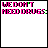 Pixelated text and heart symbols animate across a of white with black borders, displaying phrases like 'WE DON'T NEED DRUGS:' and 'naturally restarted' in pink and green