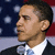 Pixelated profile view of a person with short dark hair wearing a dark suit and white shirt against a blue and red background with white circular shapes.
