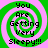 Green and pink spiral background with black text reading "You Are Getting Very Sleepy!!!" in four identical quadrants.