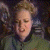 A 50x50 pixel animated contact sheet showing two frames of a buddy icon with a person on the left and green text on the right against a dark background.