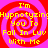 A static image with four identical spiral patterns on a pink background, each containing yellow text reading "I'm Hypnotyzin You To Fall In Luv With Me".