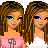 Animated contact sheet of a cartoon girl character with changing outfits and text panels, displayed in 5x4 grid layout on gray background.