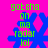 Pixelated blue snowflake with green text 'got cha on ma radar lol' over bright pink background, animated to shift position.