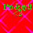 Red background with pink diamond pattern, green text "Lloyd's!!!" repeated four times in a layout