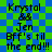 Pixelated text on a blue-green checkered background with two identical vertical of repeated phrases
