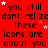 Red background with repeated black text and scattered white/pink stars, showing animation of star positions changing across frames.
