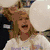 A four- shows a girl with balloons, a crowded room scene, a pink background with speech bubbles and ruler, and a banana holding hands with a coffee cup labeled BFF