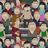 Pixelated crowd of diverse figures with red text asking 'What are you gonna do? How you gonna handle it?' on black and gray backgrounds.