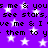 Purple background with white stars and repeated black text reading 'me & yours me & you see stars, see stars, give me & I've me & I them to y. them to y'