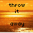 Pixelated text on a golden sunset background with four showing sequential phrases