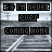 Animated contact sheet of a 48x48 pixel buddy icon showing sequential frame changes with text overlays on a grayscale road background.