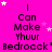 A bright pink background with repeated text and star shapes, featuring a gray rectangle in the bottom-right corner.
