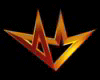 Animated golden-brown geometric shape with interlocking triangular and angular elements rotating against black background.