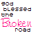 Pixelated text and heart symbols in pink and black on white background with chromatic aberration effects.