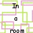 A static image with overlapping green and pink rectangular outlines on a white background, featuring black text fragments arranged vertically.