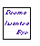 A sequence of pixelated mail-related icons showing envelope states and a mailbox, with purple and white color scheme.
