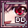 Four- of pixelated anime-style eyes with red pupils and white highlights, framed by dark purple borders with light gray geometric accents