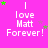 identical pixelated text phrases on a bright pink background, each phrase surrounded by small green and purple stars